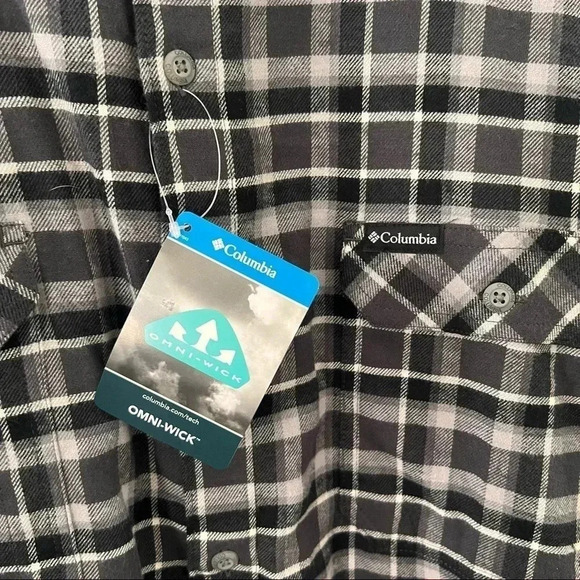 NWT Columbia Button Up Shirt - Picture 4 of 4